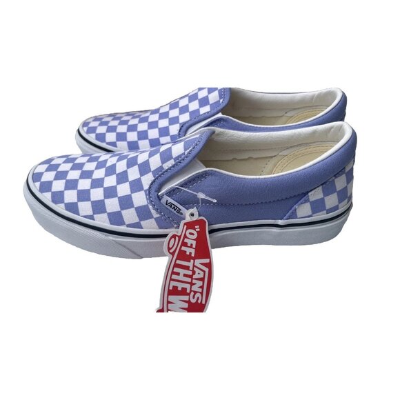 NWOT Vans Lavender & White Checkerboard 5.5 - Picture 9 of 11